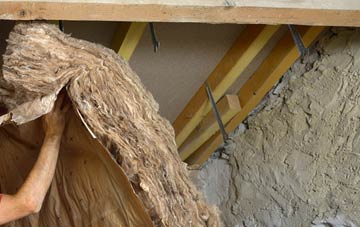 Chipping pitched roof insulation costs