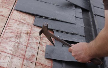 slate roofing Chipping